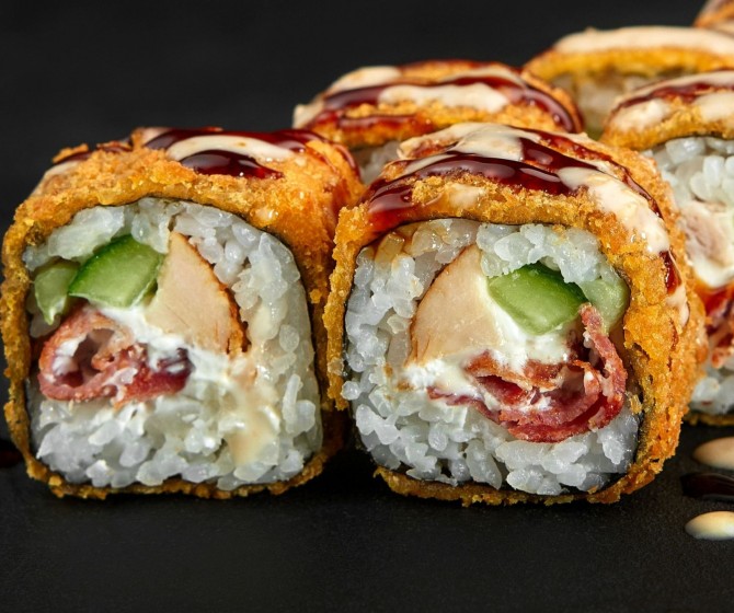 Темпура Чикен с беконом