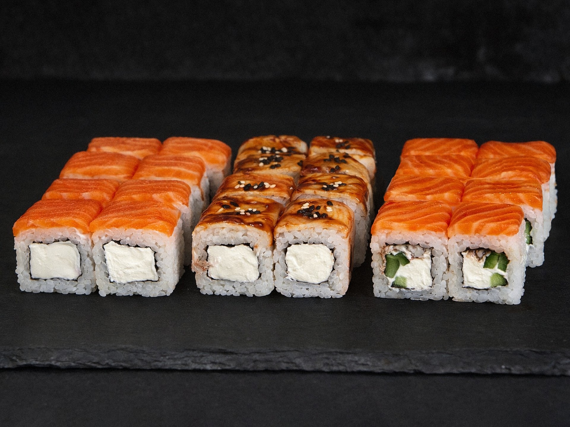 Сет Филадельфия на троих