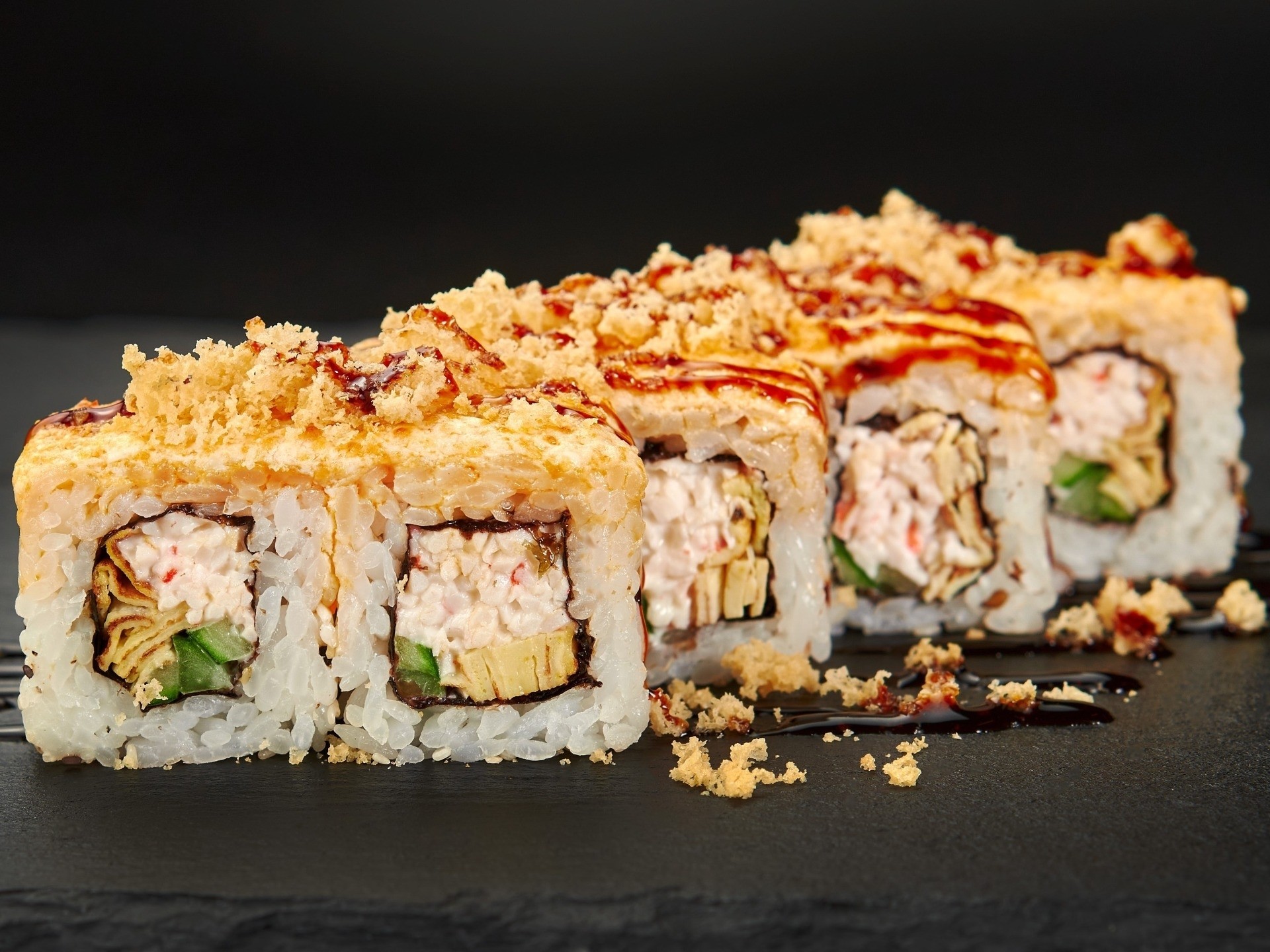 Запеченный с крабом